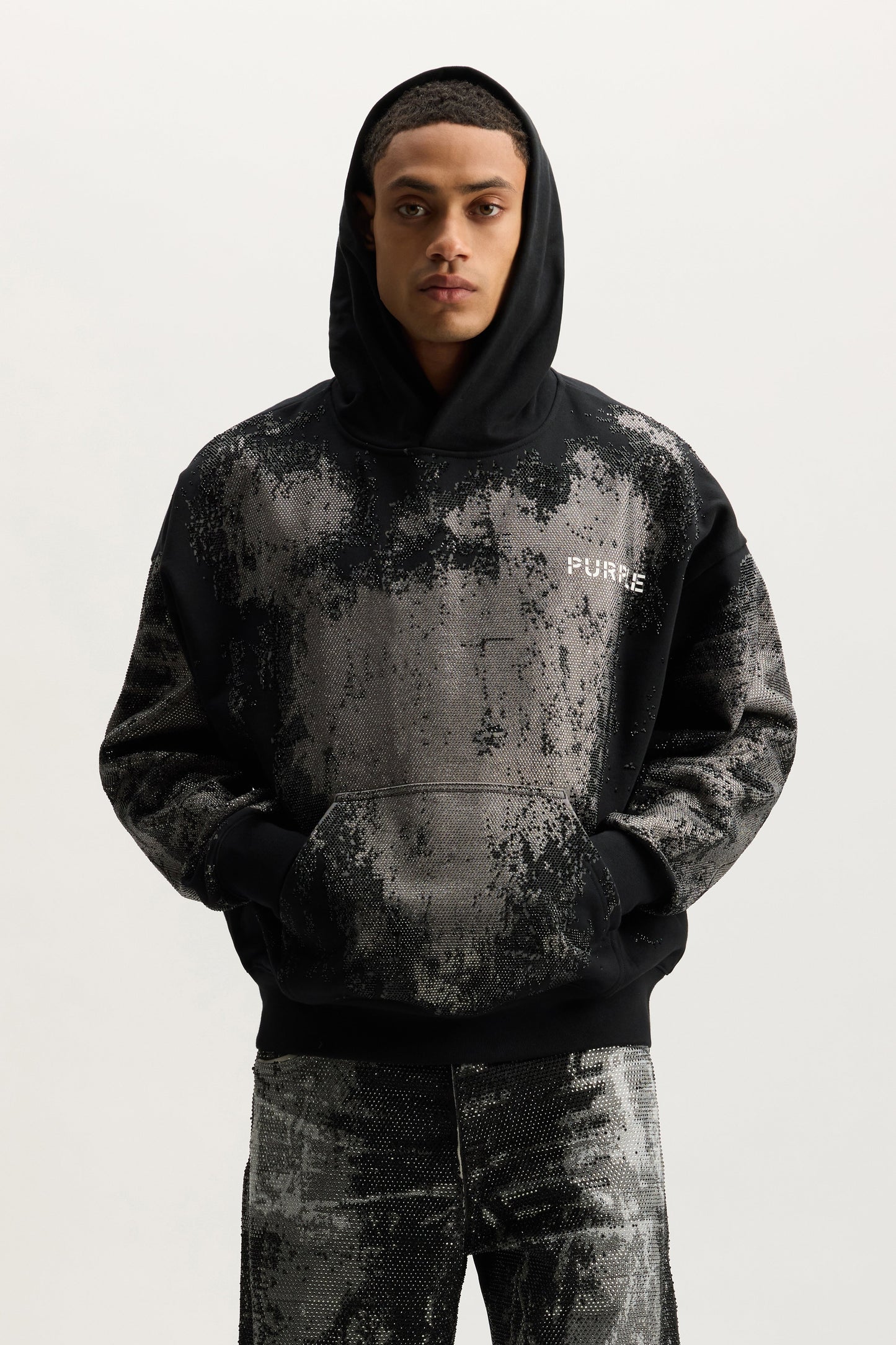 Worn Crystals Hoodie