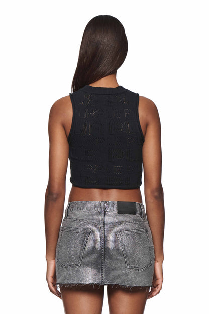Pointelle Sweater Vest