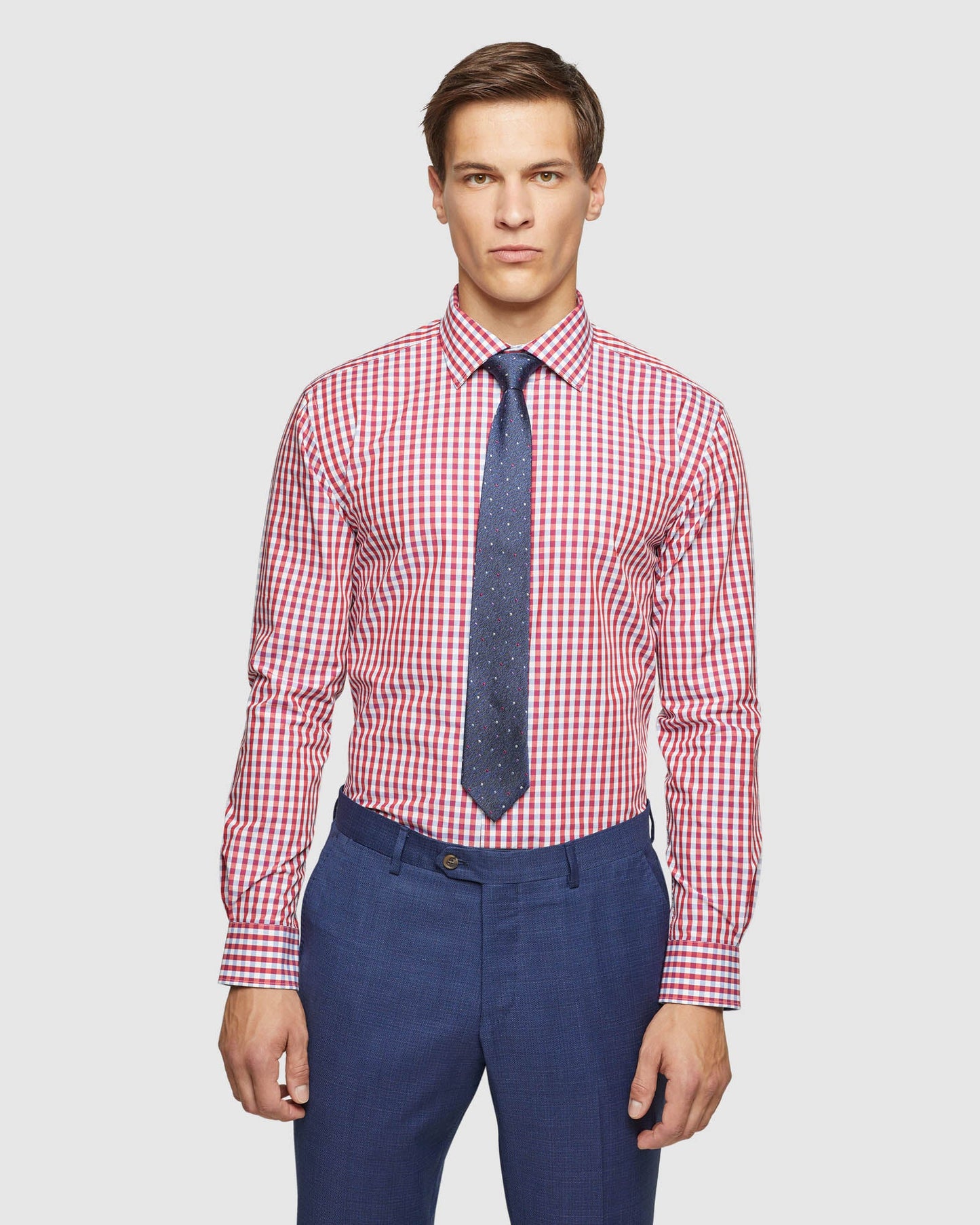 Islington Regular Fit Checked Shirt