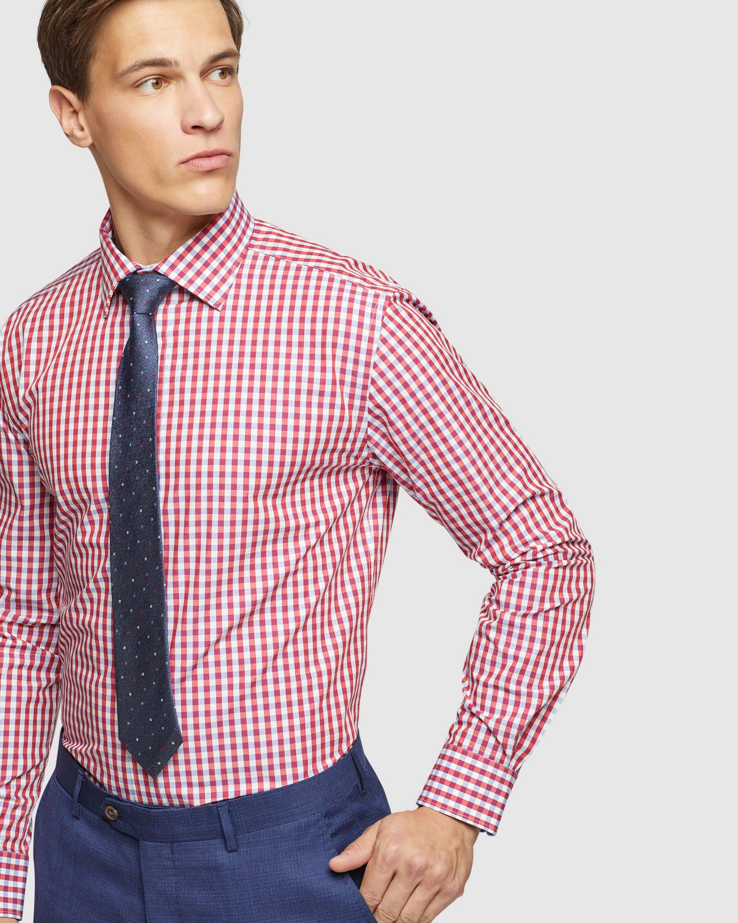 Islington Regular Fit Checked Shirt