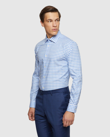 Islington Regular Fit Checked Shirt