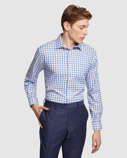Islington Regular Fit Checked Shirt