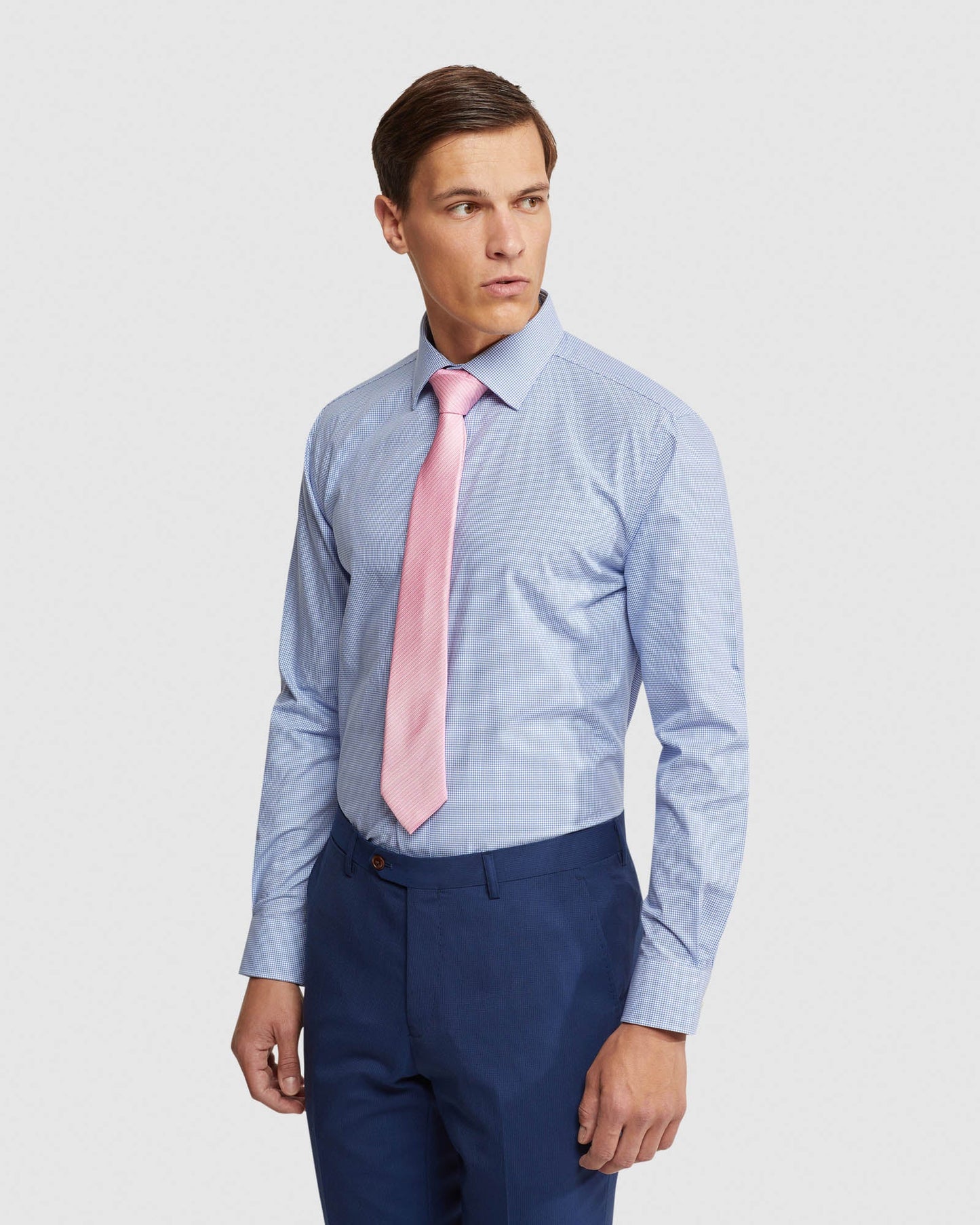 Islington Regular Mini Check Shirt
