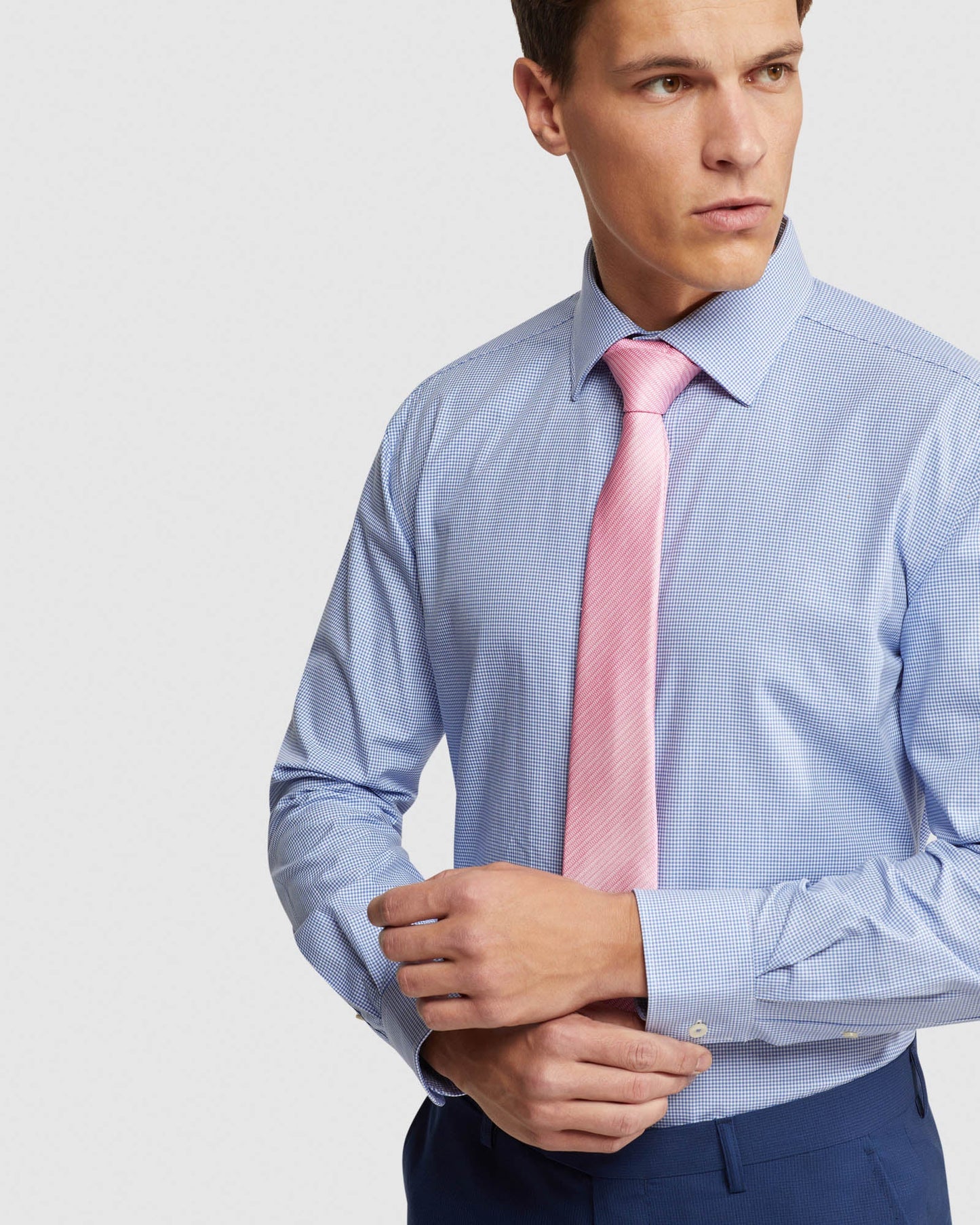 Islington Regular Mini Check Shirt