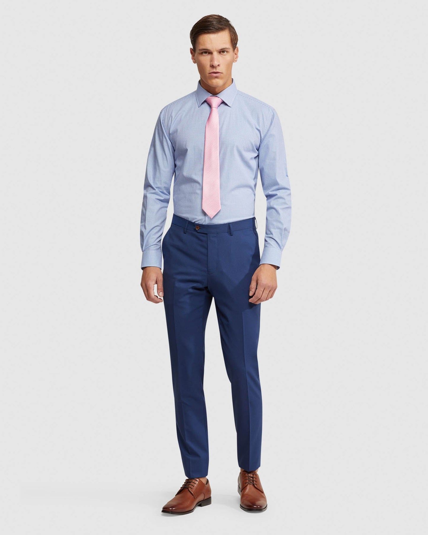 Islington Regular Mini Check Shirt