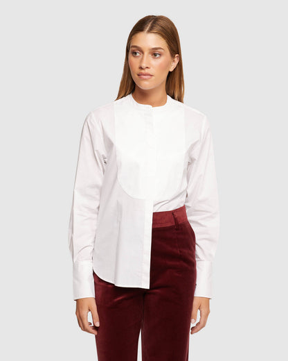 Leila Bib Front Shirt