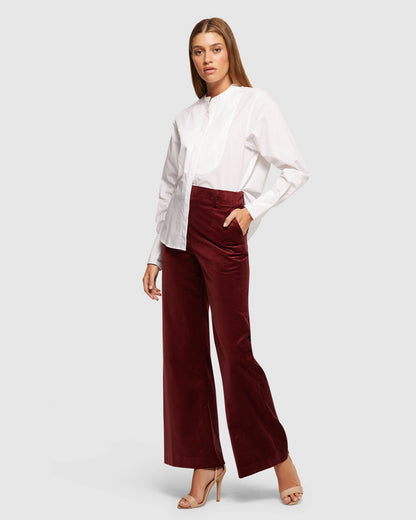 Leila Bib Front Shirt