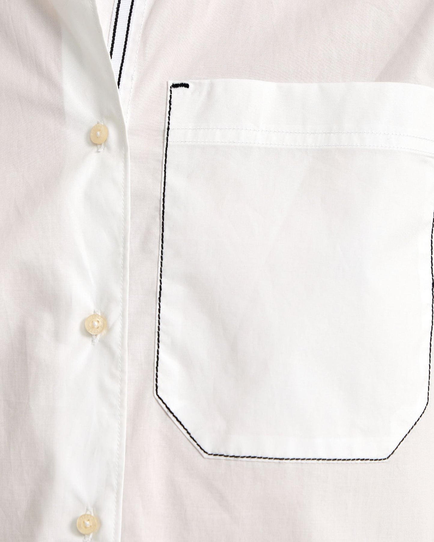 Ariel Tape Trim Cotton Shirt
