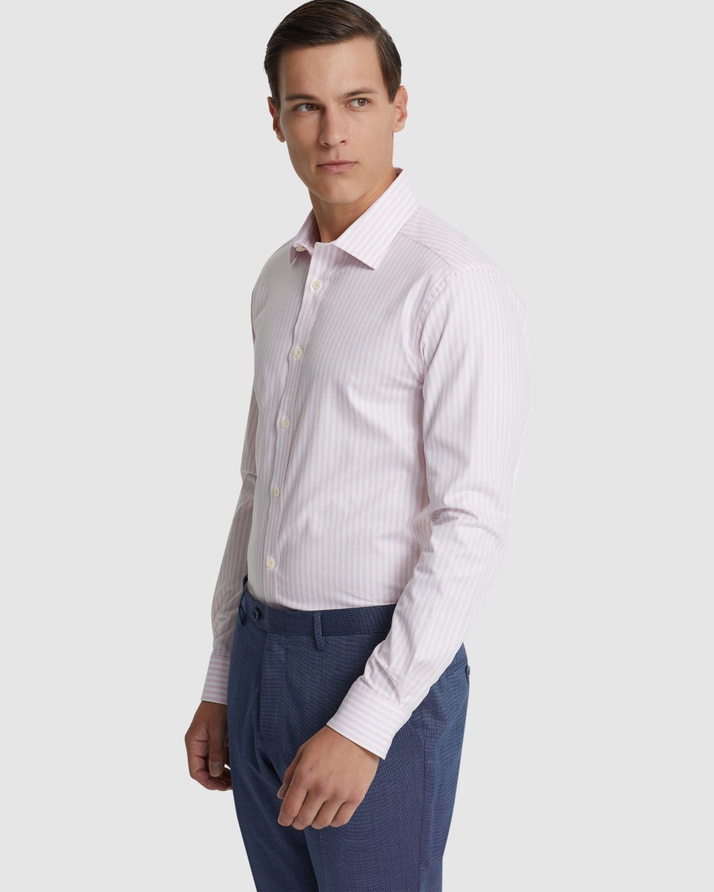 Beckton Cotton Stretch Stripe Shirt