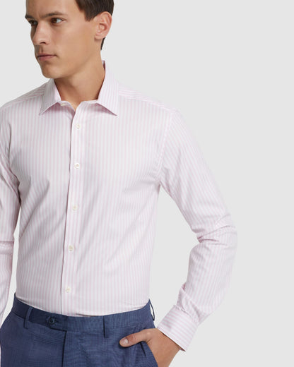 Beckton Cotton Stretch Stripe Shirt