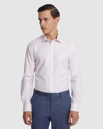 Beckton Cotton Stretch Stripe Shirt
