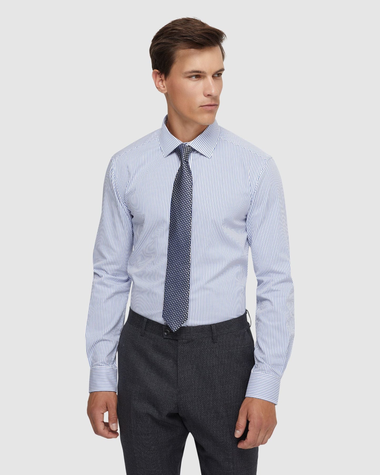 Beckton Cotton Striped Shirt
