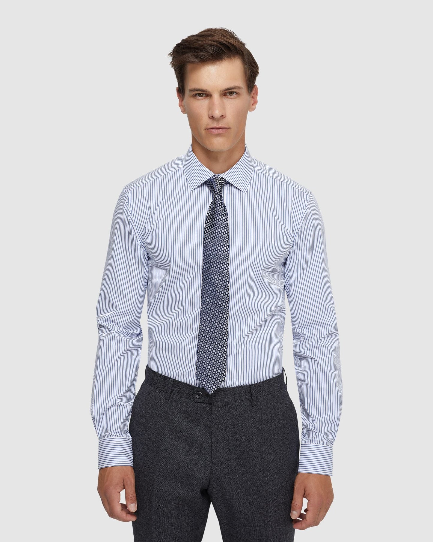 Beckton Cotton Striped Shirt