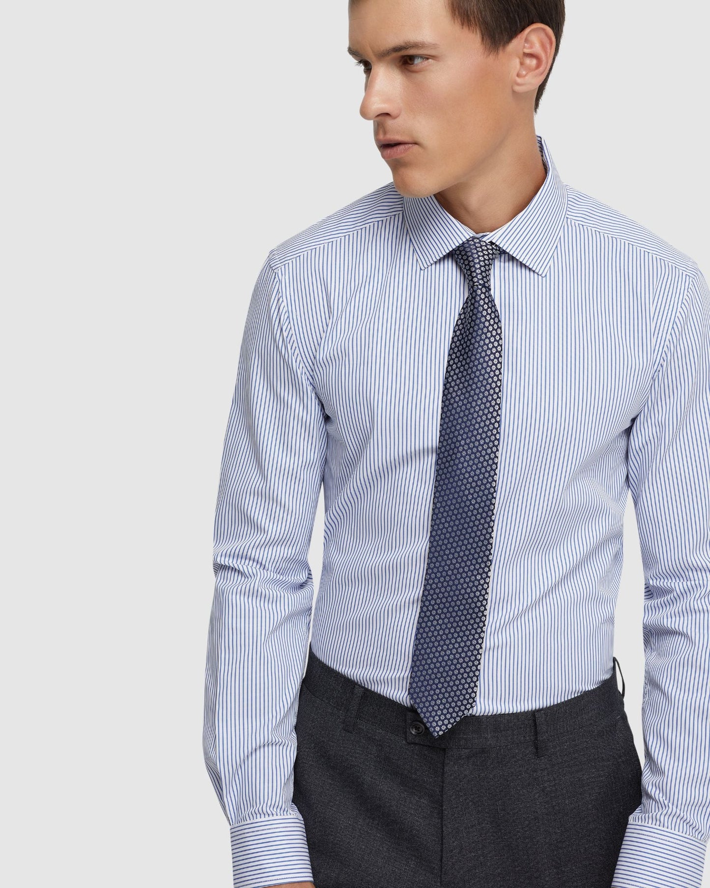 Beckton Cotton Striped Shirt