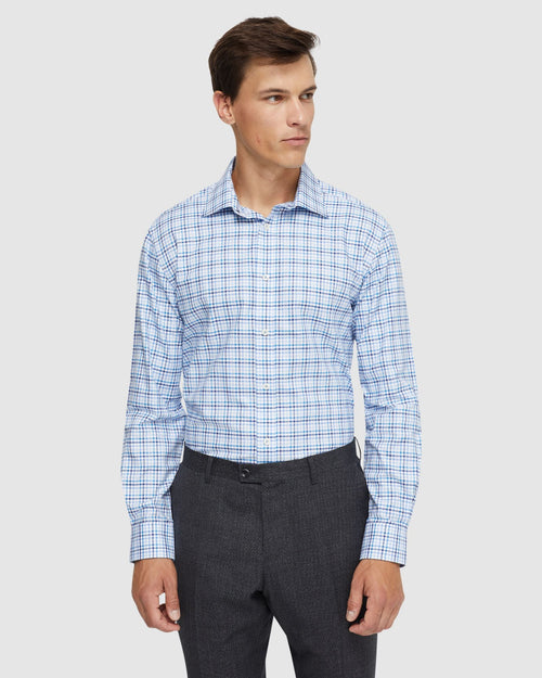 Islington Cotton Small Check Shirt