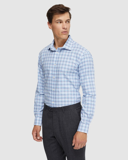 Islington Cotton Small Check Shirt