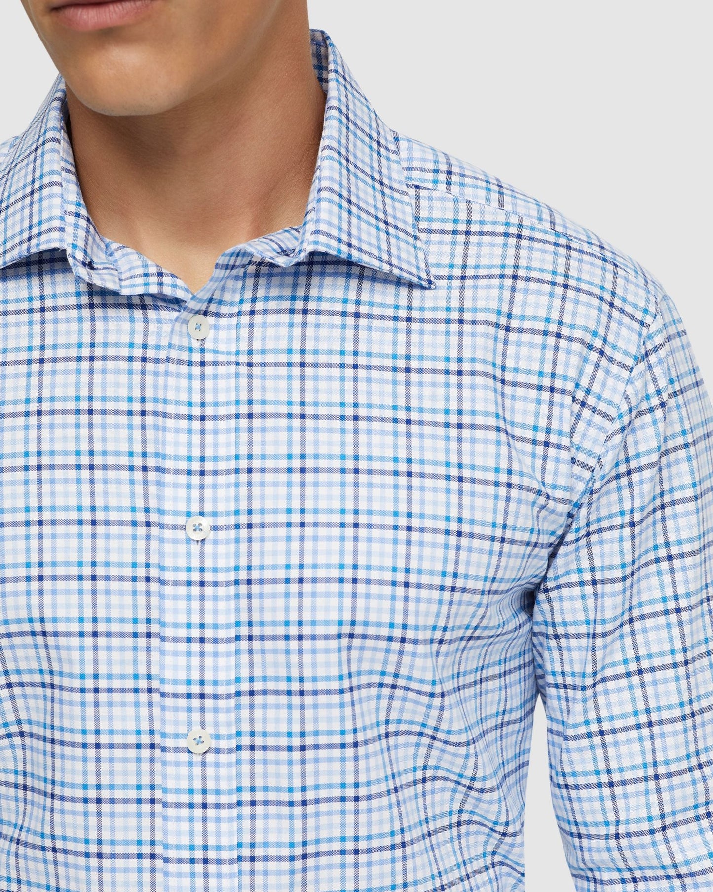 Islington Cotton Small Check Shirt