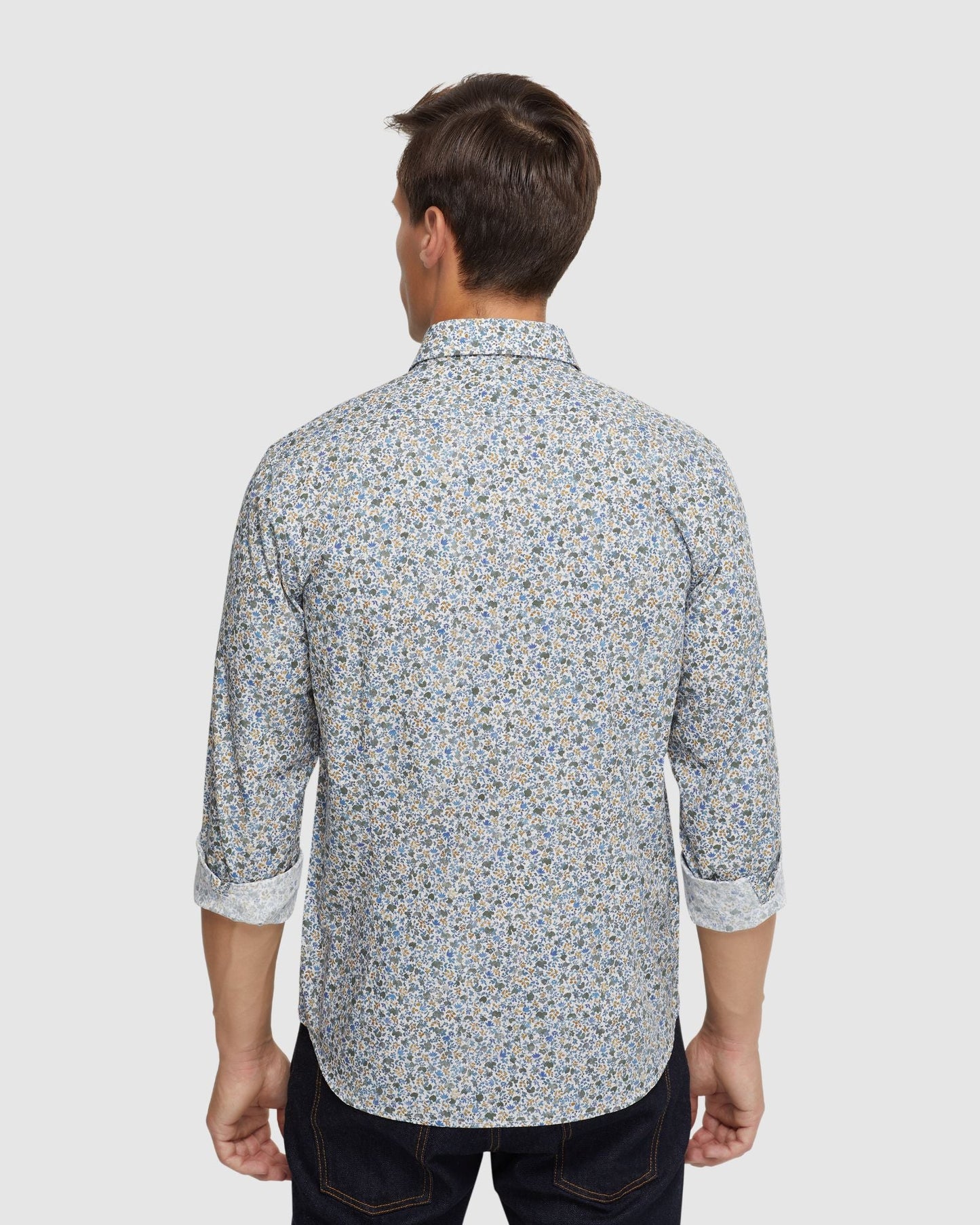 Kenton Floral Print Cotton Shirt