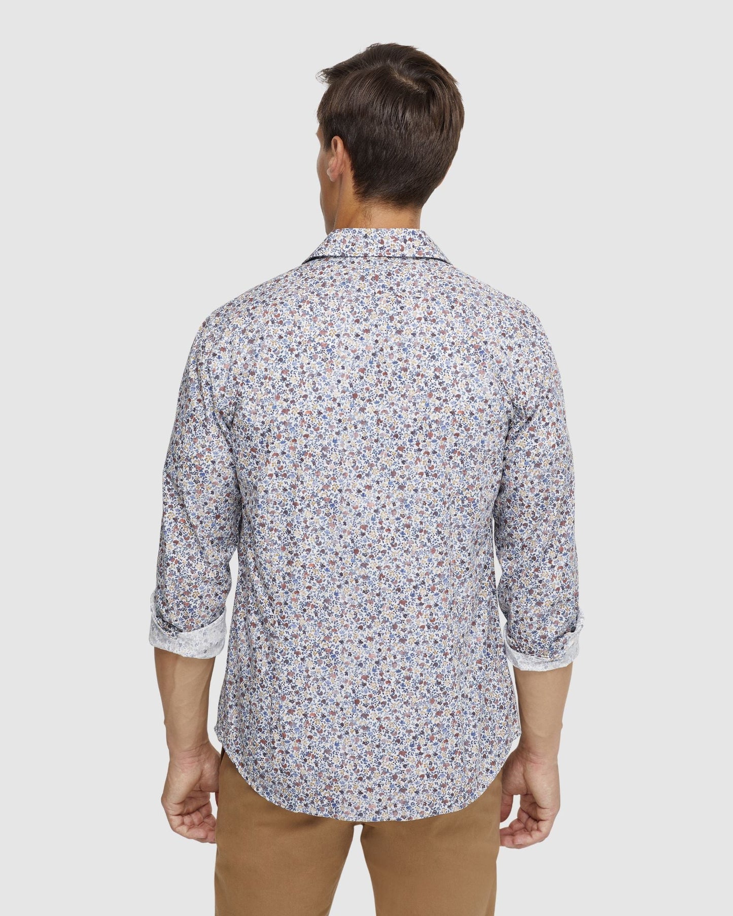 Kenton Floral Print Cotton Shirt