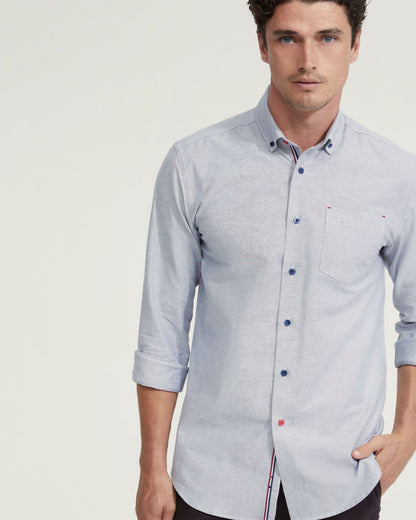 Stratton Oxford Weave Cottn Shirt
