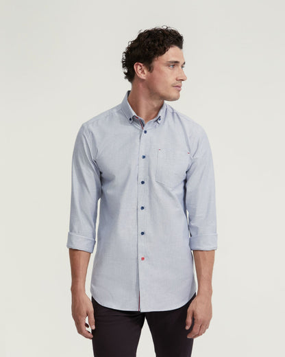 Stratton Oxford Weave Cottn Shirt