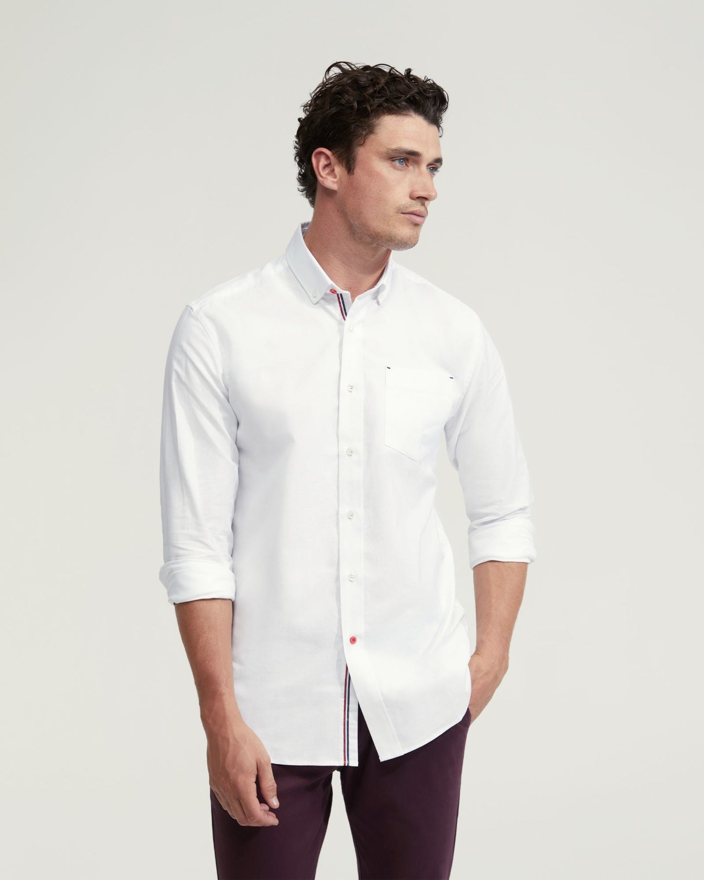 Stratton Oxford Weave Cottn Shirt
