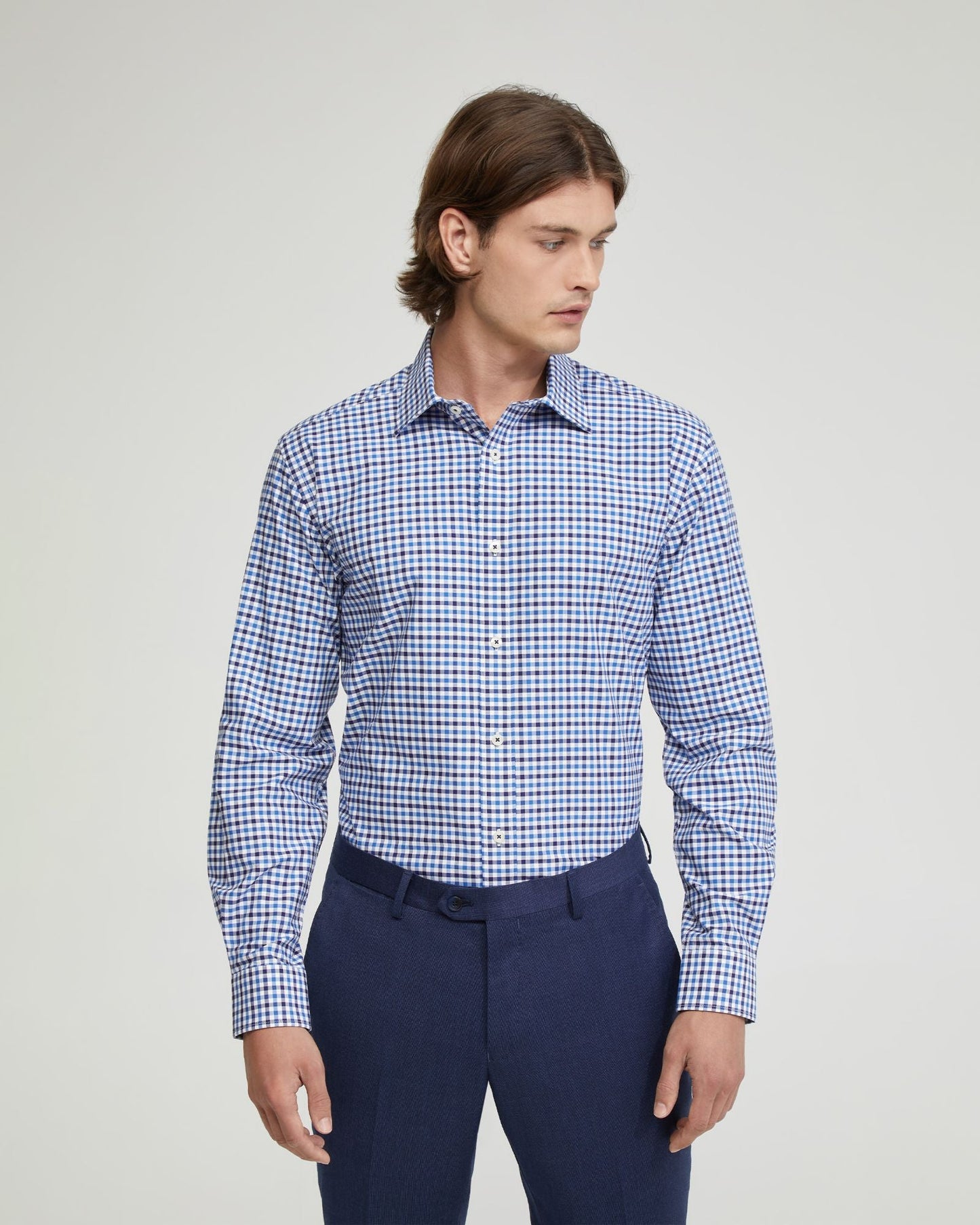Islington Checked Cotton Shirt