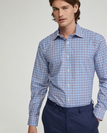 Islington Checked Cotton Shirt