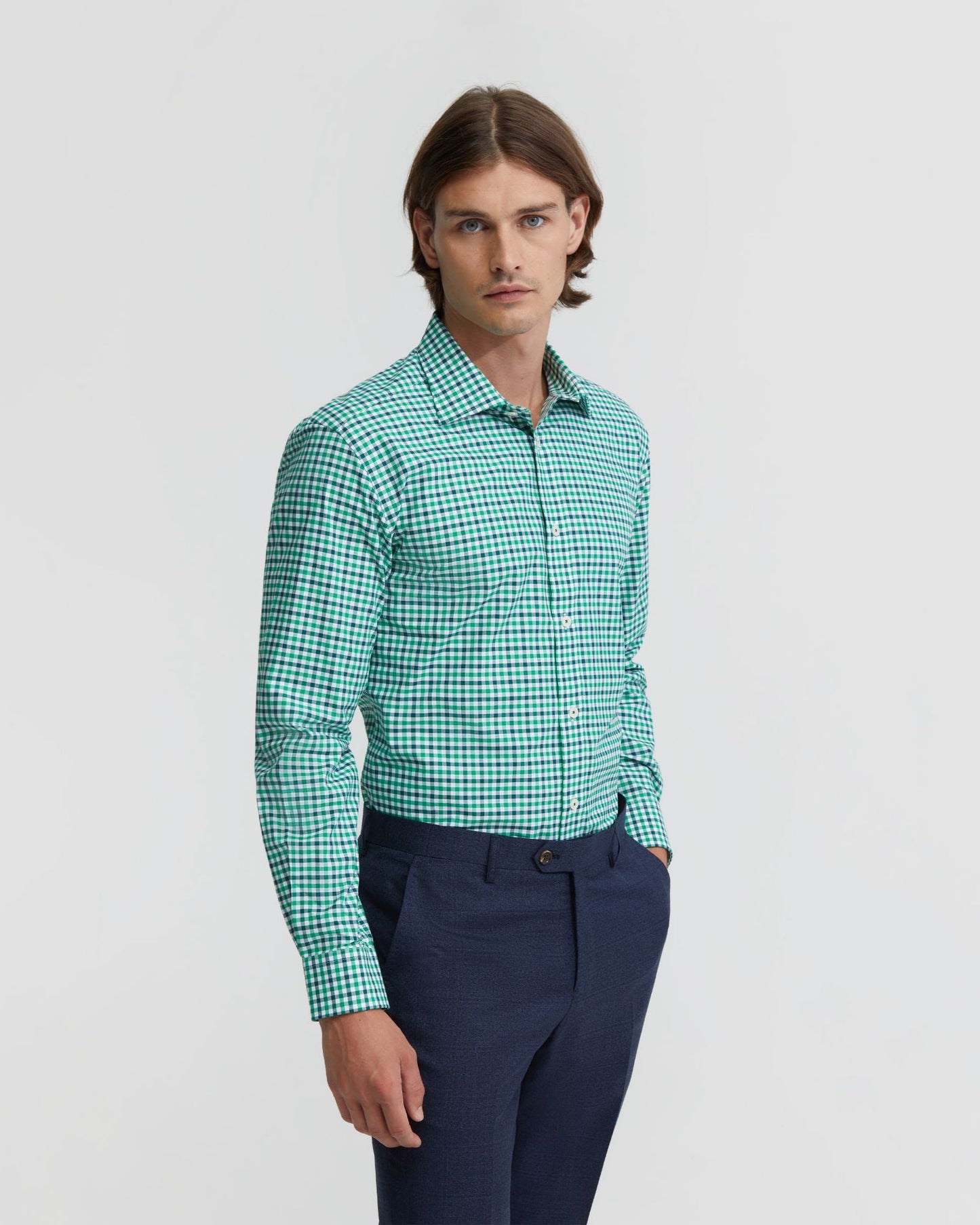 Islington Checked Cotton Shirt