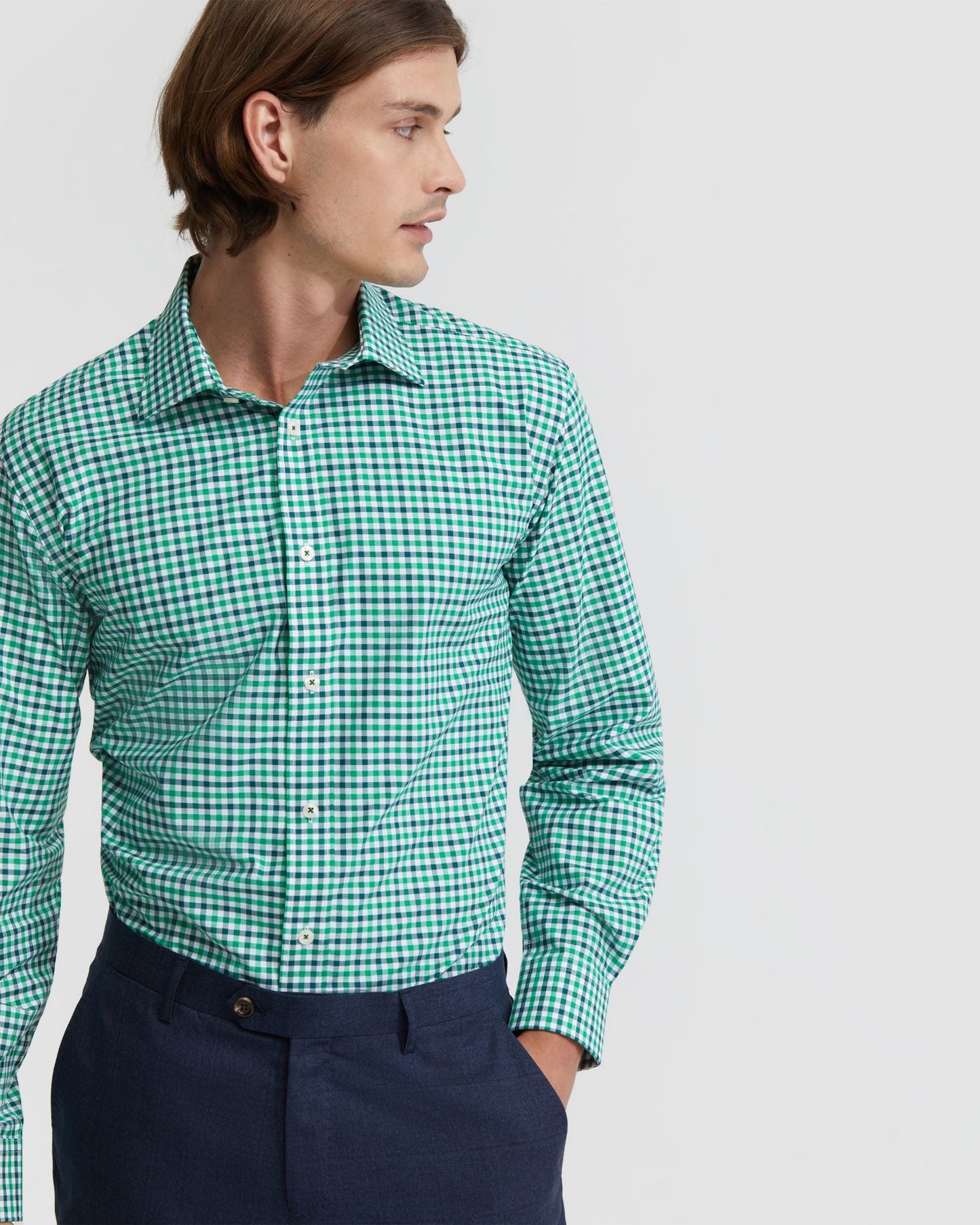 Islington Checked Cotton Shirt