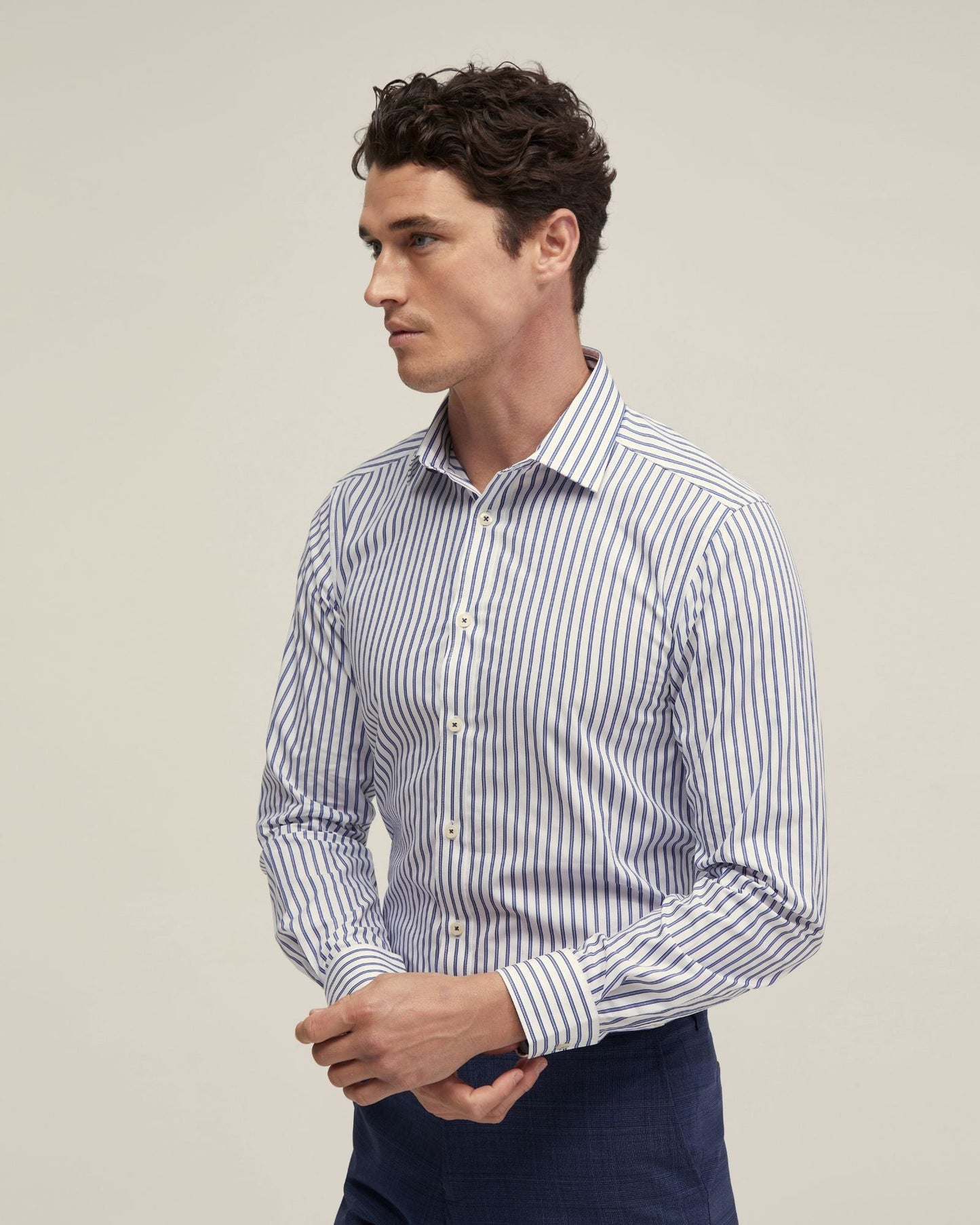 Beckton Striped Cotton Shirt