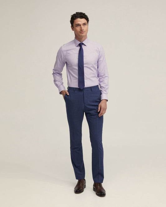 Beckton Cotton Stretch Check Shirt