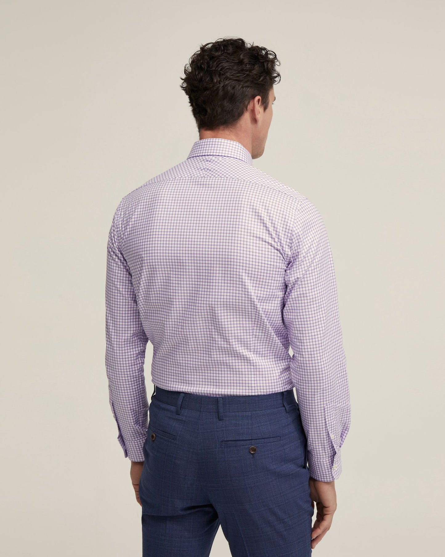 Beckton Cotton Stretch Check Shirt