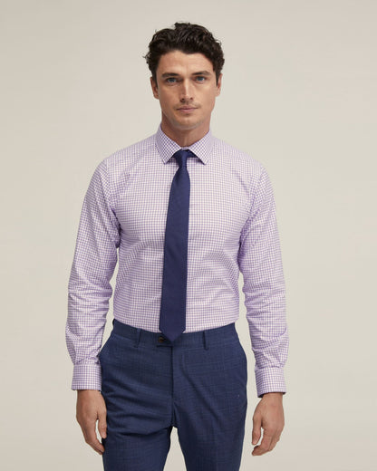 Beckton Cotton Stretch Check Shirt