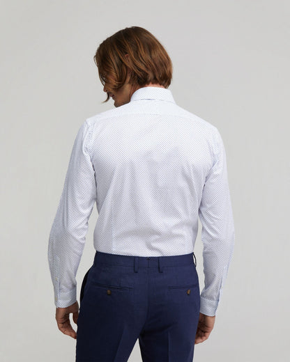 Beckton Cotton Dotted Shirt