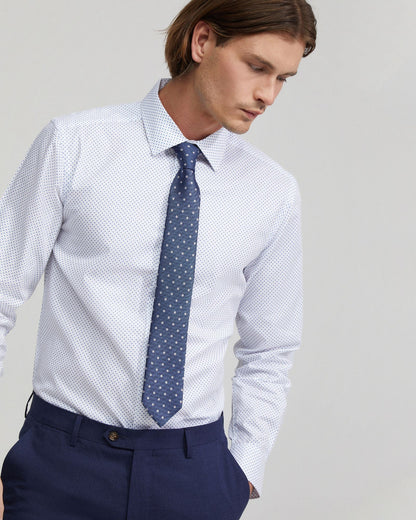 Beckton Cotton Dotted Shirt