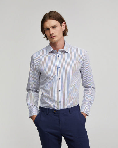 Beckton Cotton Striped Shirt