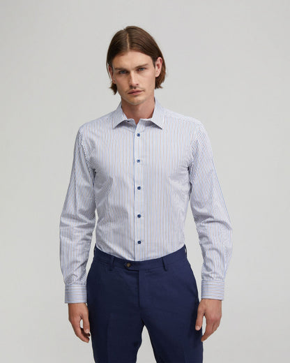 Beckton Cotton Striped Shirt