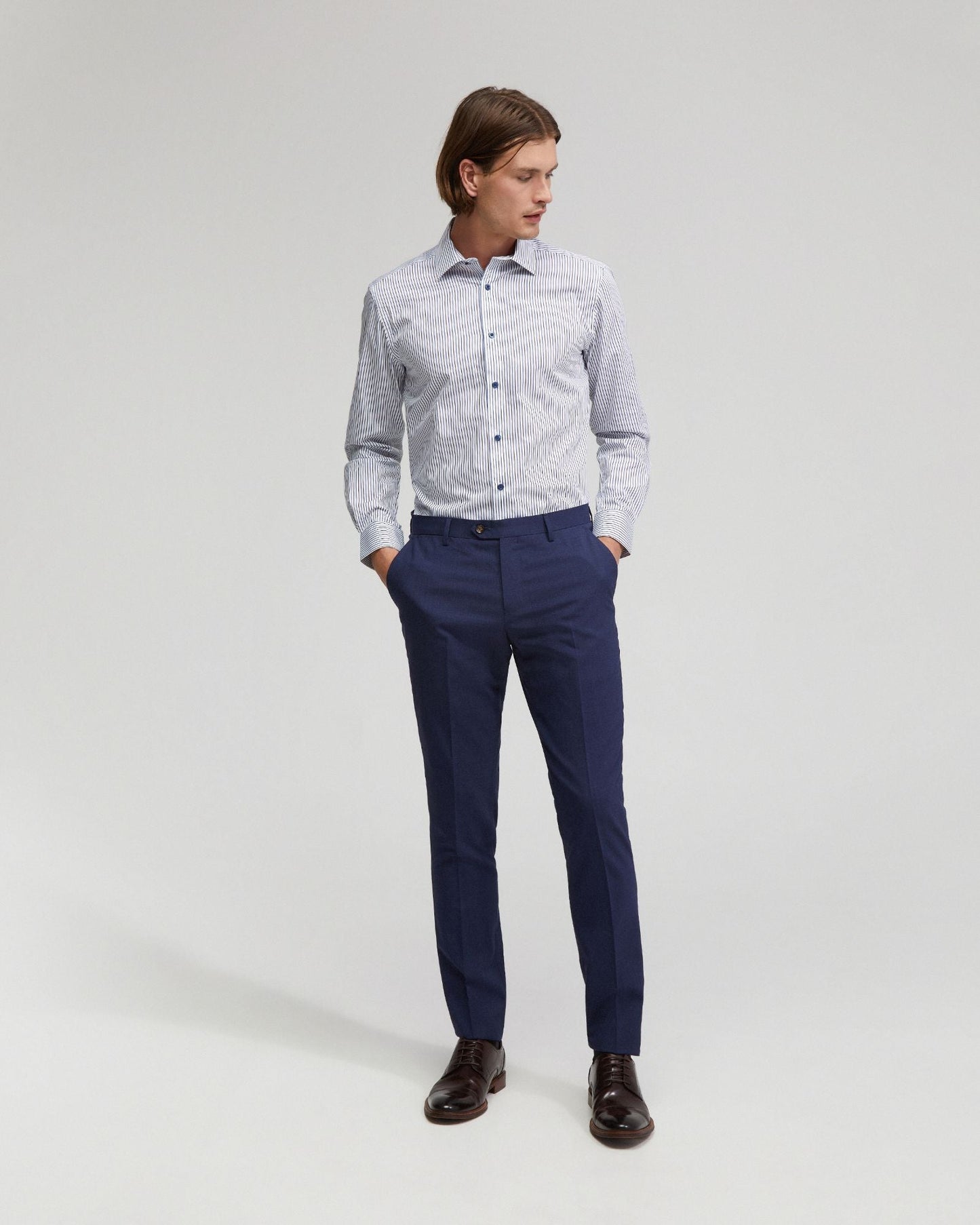 Beckton Cotton Striped Shirt