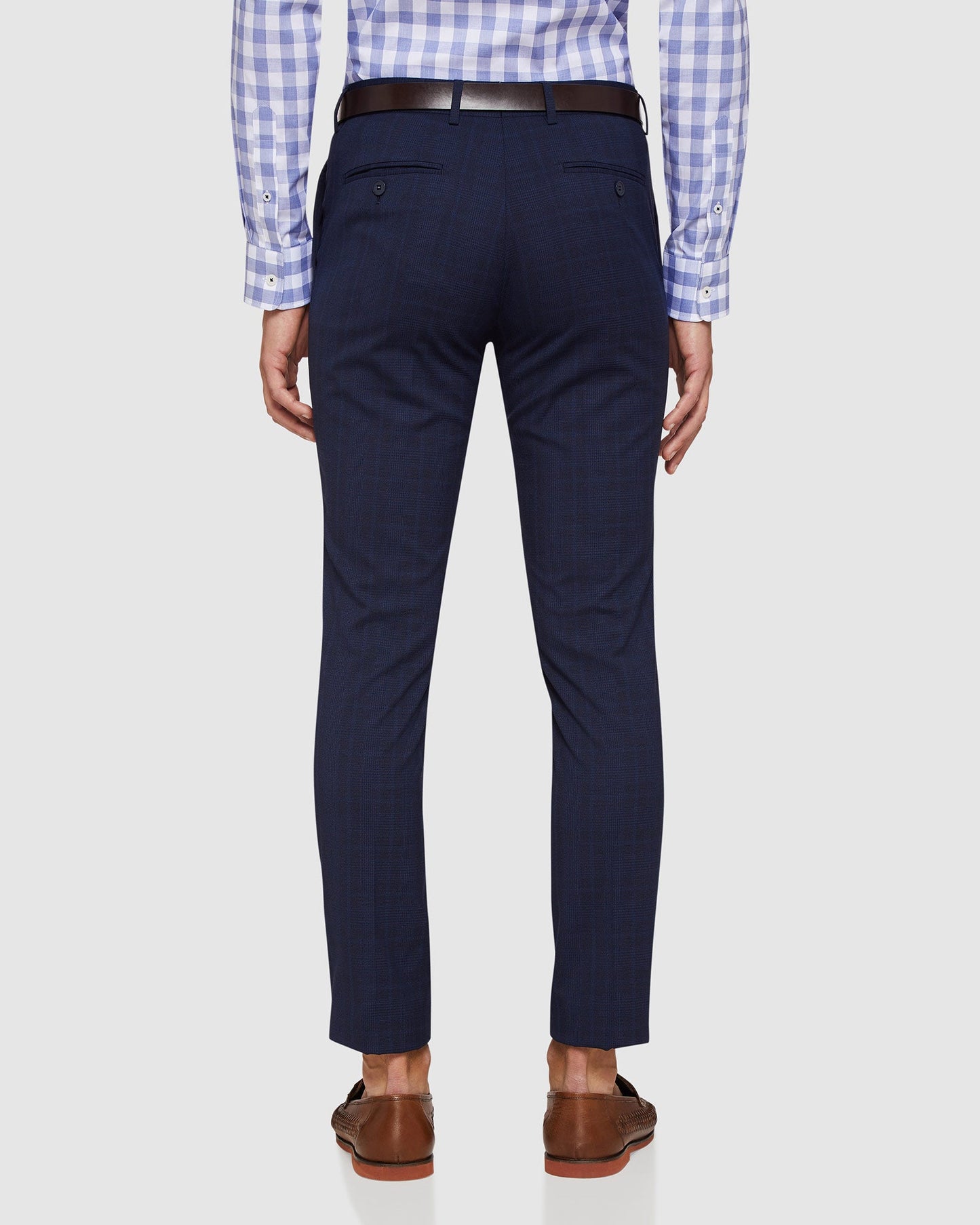 Auden Eco Checked Suit Trousers