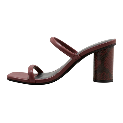 A New Day Cass Women’s Sandals Burgundy Heels