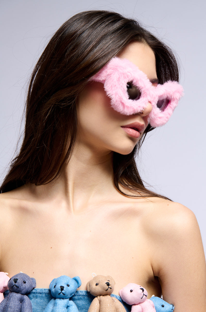 ALL FUR ASIDE SUNGLASSES