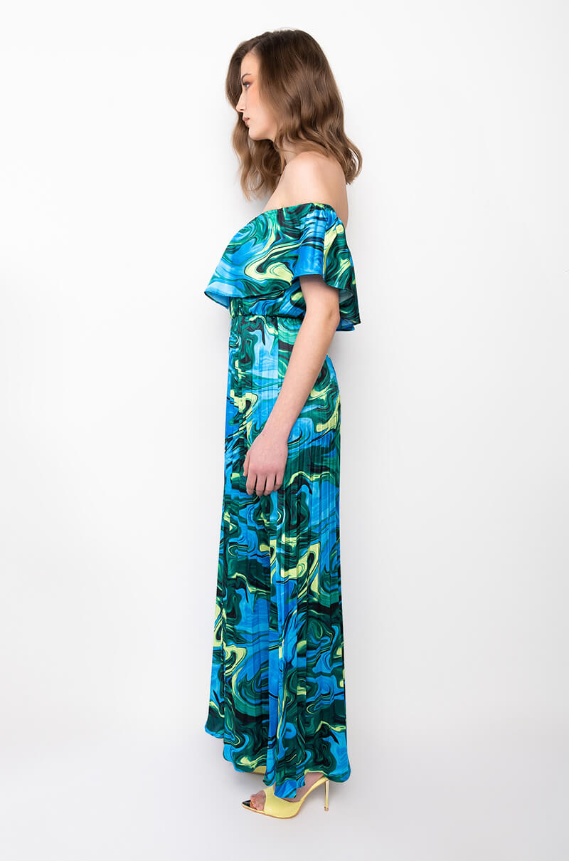 ALL I NEED HALTER TOP WIDE LEG JUMPSUIT