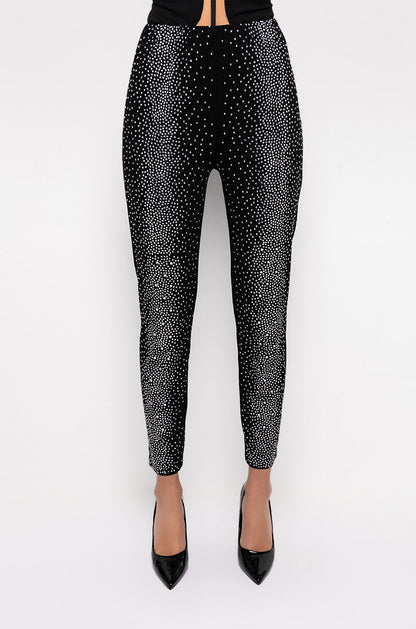 ALL NIGHT RHINESTONE SKINNY LEGGINGS