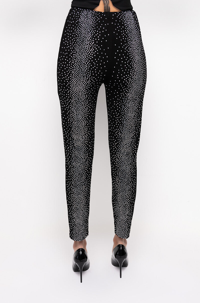 ALL NIGHT RHINESTONE SKINNY LEGGINGS