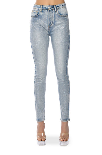 ALL OVER BLING JEANS
