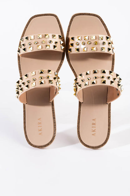 ALL DAY LONG FLAT SANDAL IN NUDE