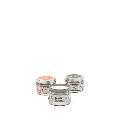 Scents of San Francisco Candle Tin