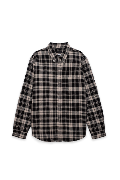 P313 QUILTED JACKET - Black/Off White