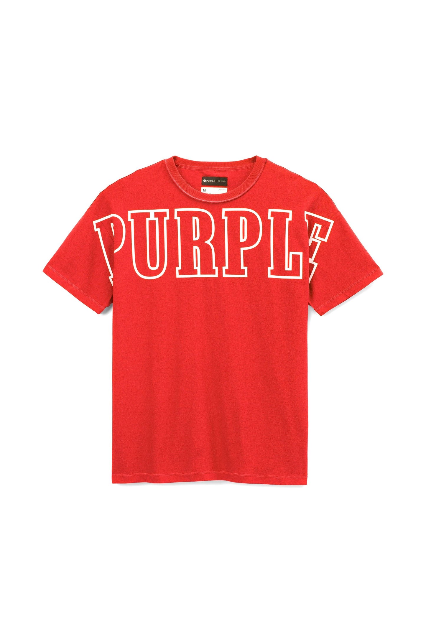P101 RELAXED FIT TEE - Red